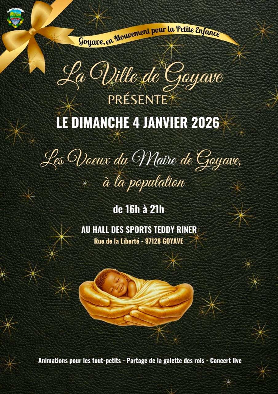 Les vœux du Maire de Goyave à la population